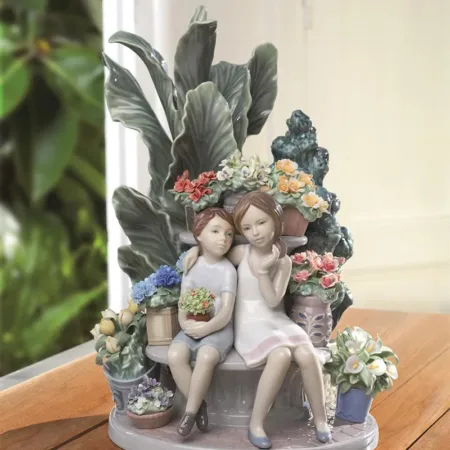 Lladro Figurine, รูปปั้น Lladro, พอร์ซเลน, porcelain