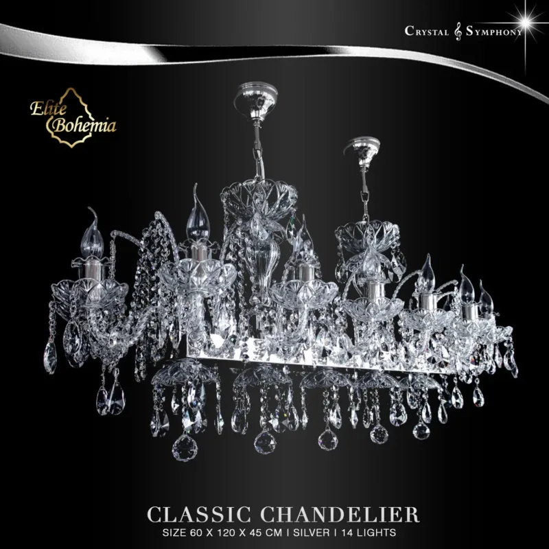 โคมไฟระย้า Elite Bohemia E/L102/14/02N/OV/S