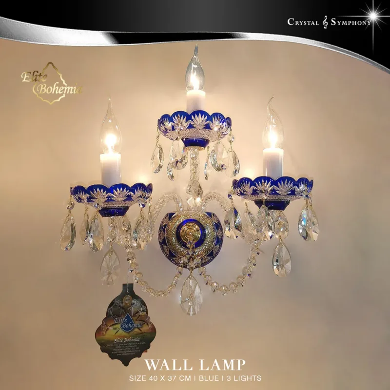 โคมไฟกิ่ง โคมไฟติดผนัง Elite Bohemia E/N609/3/13/B