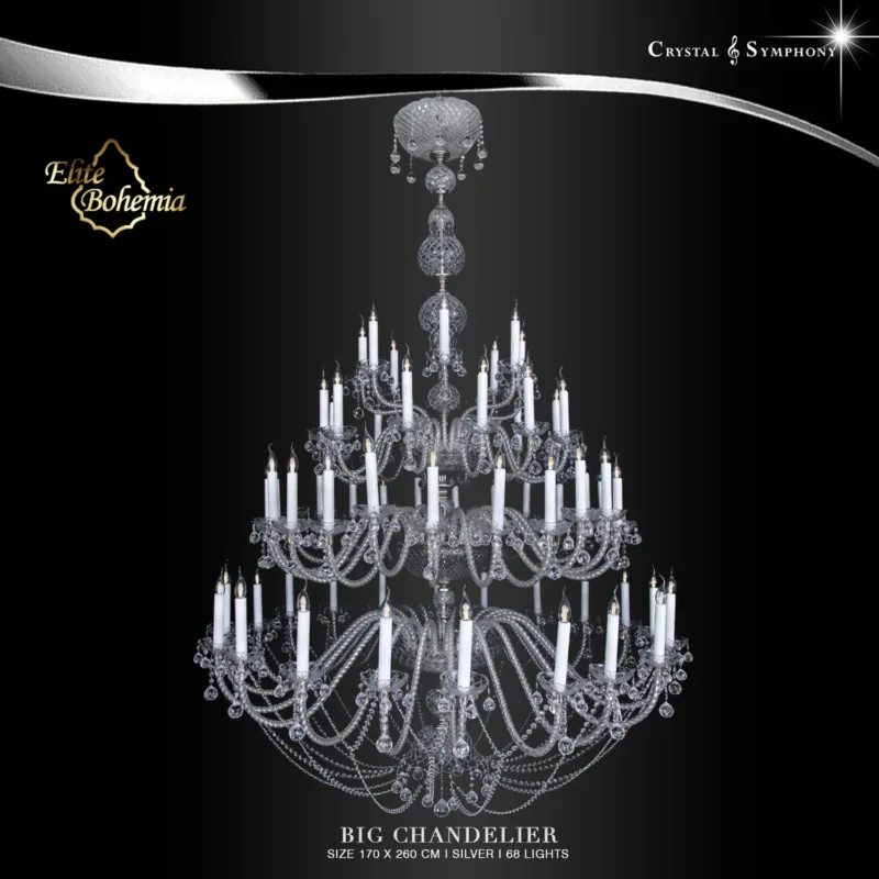 โคมไฟระย้า Elite Bohemia E/L101/68/07N/S