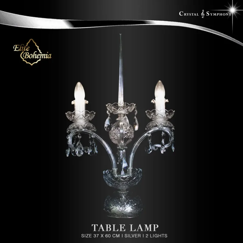 โคมไฟตั้งโต๊ะ 4 ก้าน Elite Bohemia E/S163/4/42N