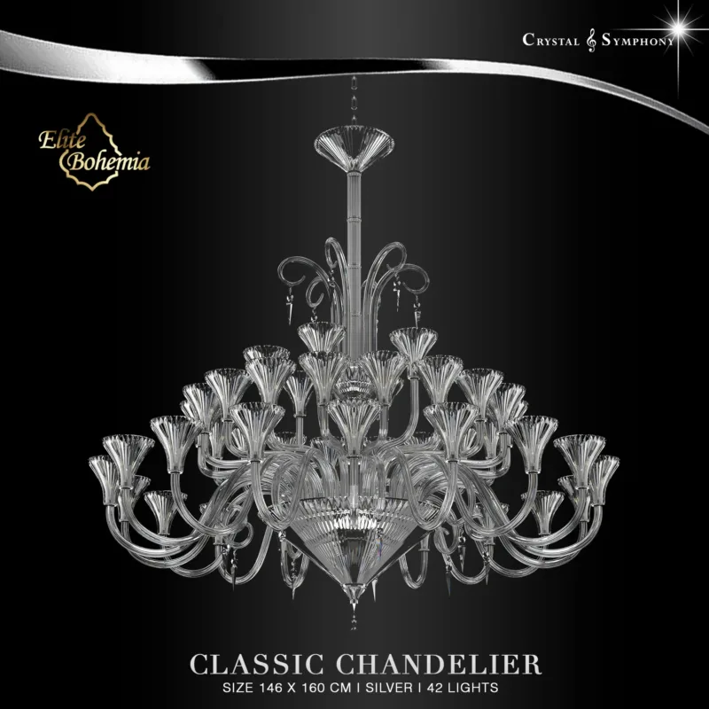 โคมไฟระย้า Elite Bohemia E/L675/42/03N/S