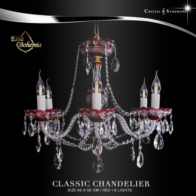 โคมไฟระย้าคริสตัล แชนเดอเรียแต่งบ้าน