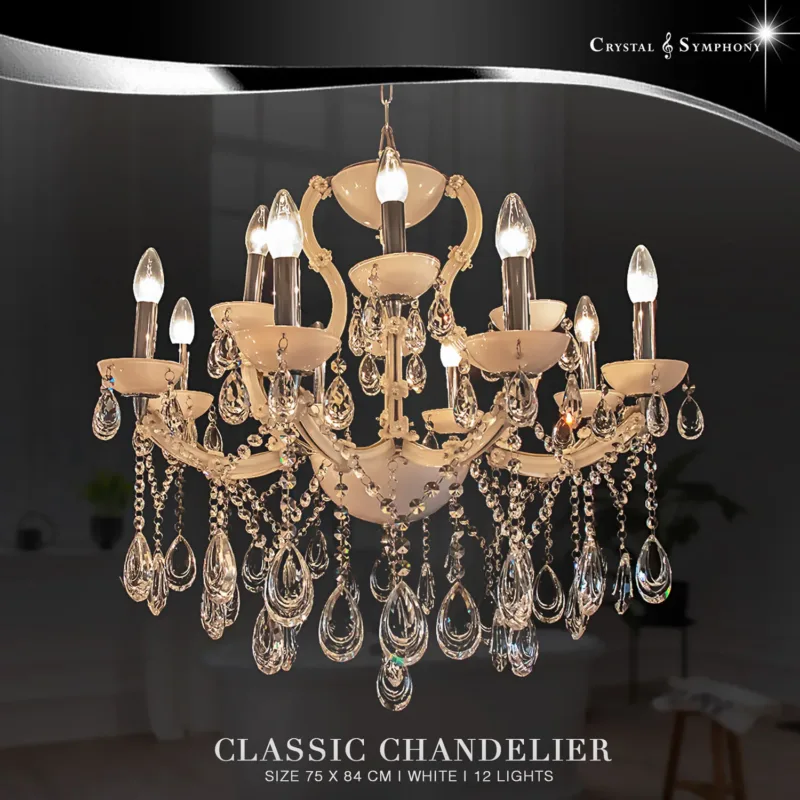 โคมไฟระย้า KRIC-120611/L12/SW