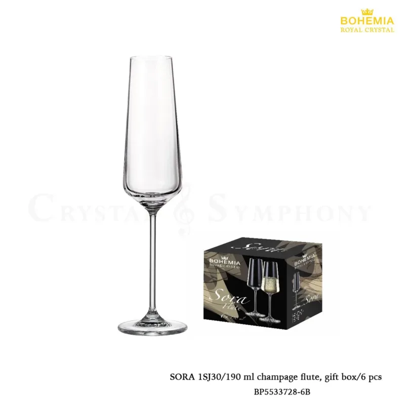 ชุดแก้วแชมเปญ Bohemia Champagne Flute BP5533728/6B