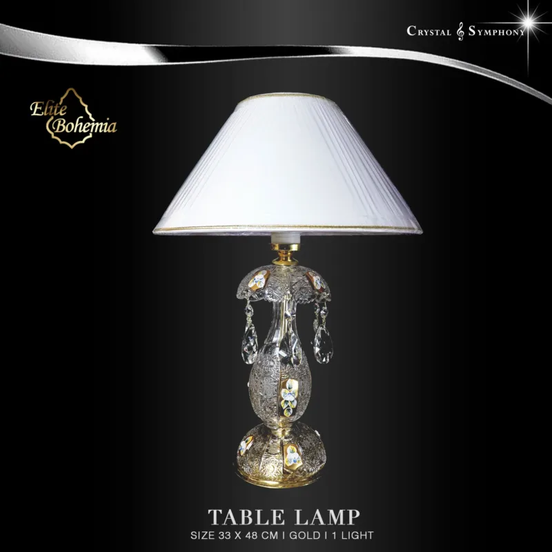 โคมไฟตั้งโต๊ะ Elite Bohemia E/S686/1/02/G