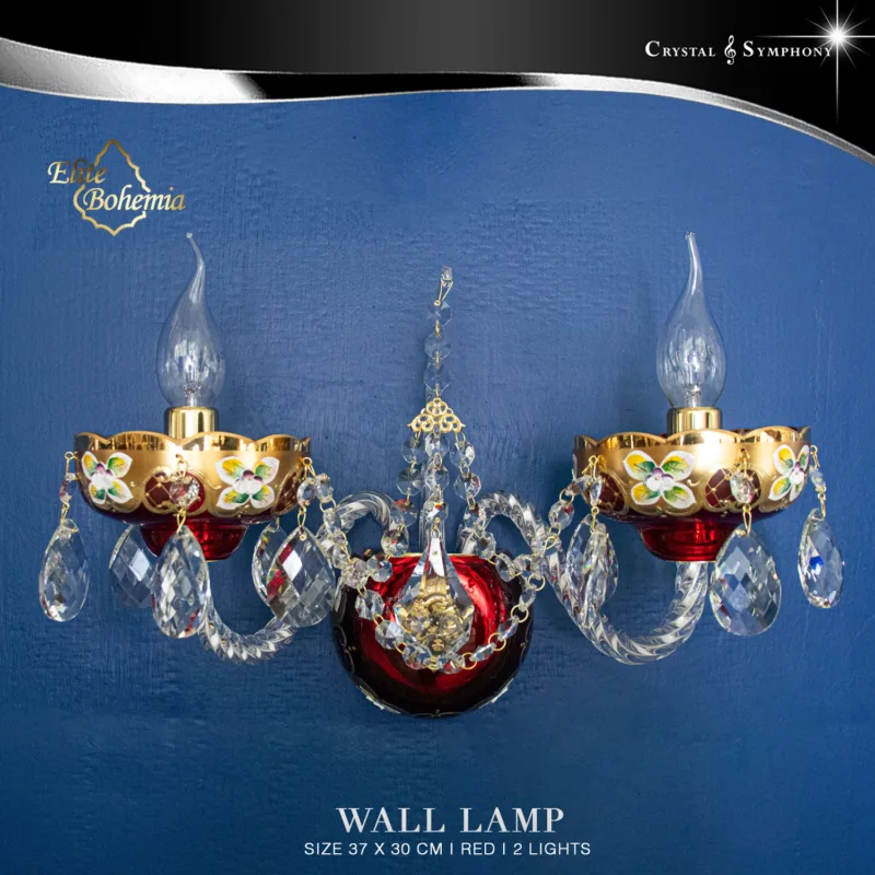 โคมไฟกิ่ง โคมไฟติดผนัง Elite Bohemia E/N522/2/37/R