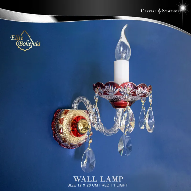 โคมไฟกิ่ง โคมไฟติดผนัง Elite Bohemia E/N609/1/17/R